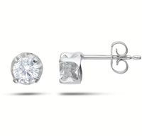 Orecchini Ambrosia Donna DEA DI LUCE in Oro bianco Zirconia AOZ527 - AOZ527